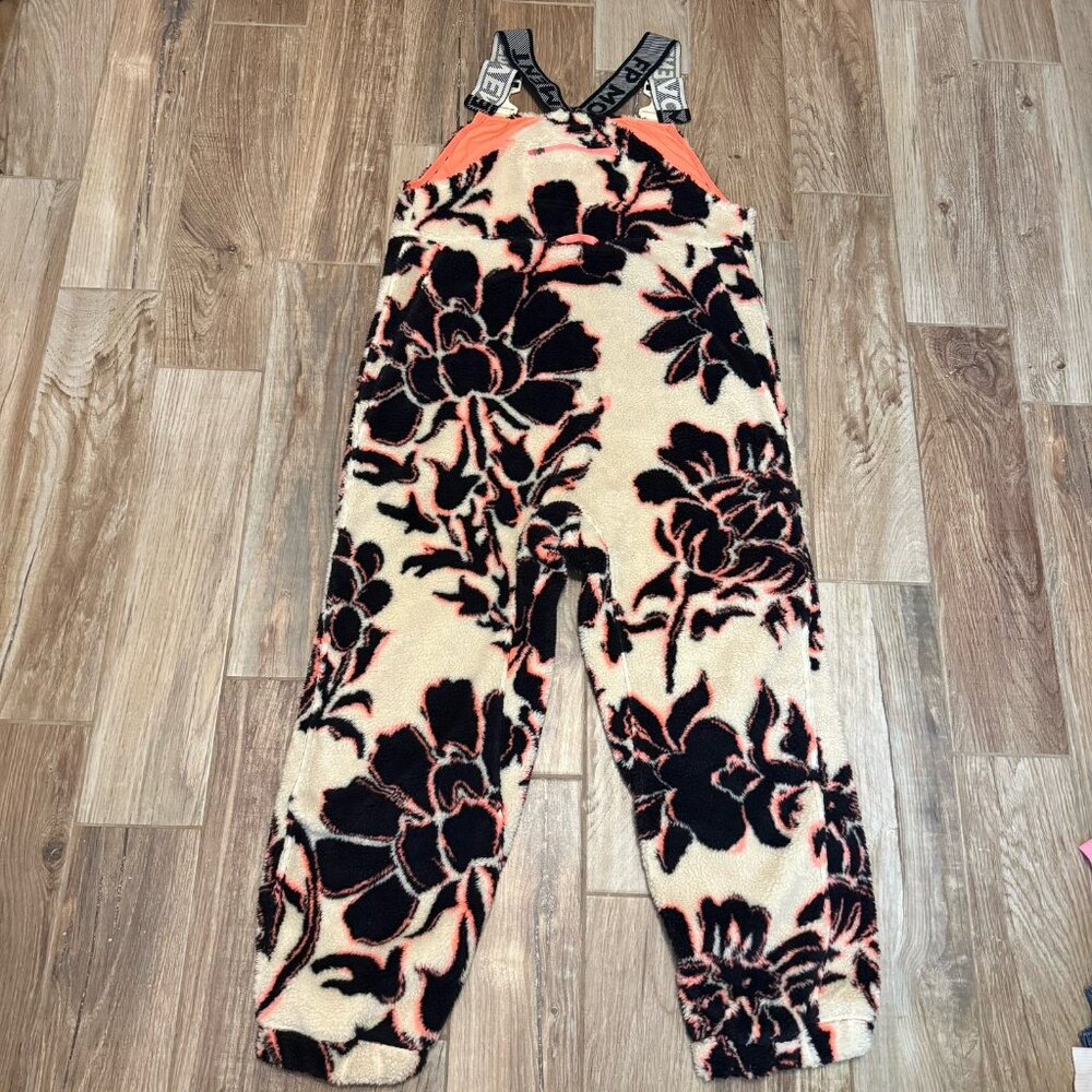 NWT Free People Movement Hit the Slopes Printed Salopette - Picture 6 of 7